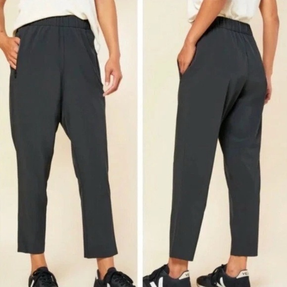 Outerknown Active Womens OK Agility Pants in Black - Picture 1 of 5